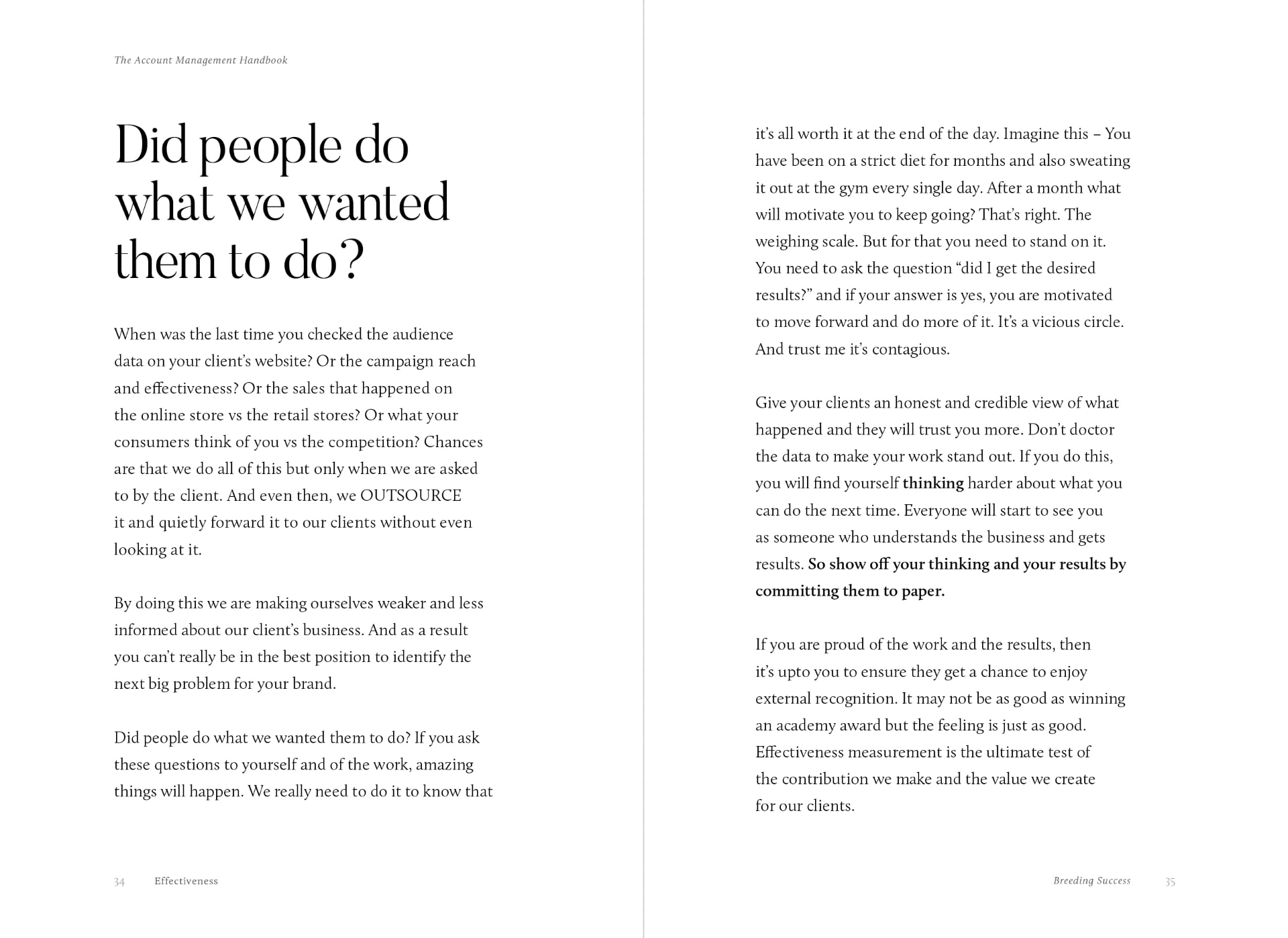 Cheil The Account Management Handbook — Spread 05